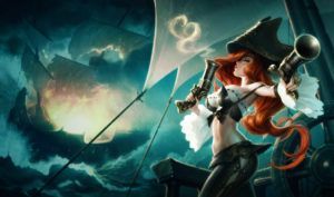 League of Legends marksman champion Miss Fortune