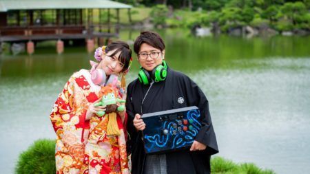 Street Fighter esports couple Fuudo and Yuka Kuramochi.