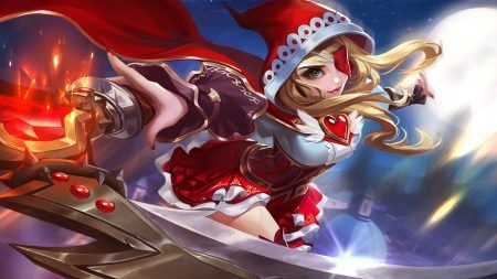 Mobile Legends: Bang Bang hero Ruby base art splash