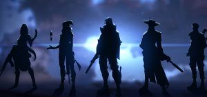 Valorant agents silhouette