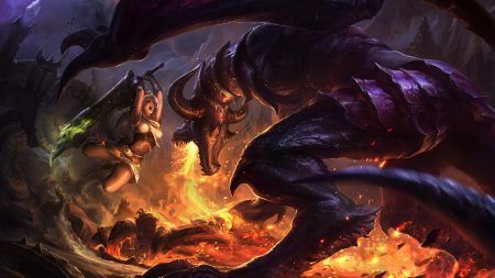 League of Legends splash art